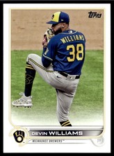 2022 Topps Devin Williams Milwaukee Brewers #26