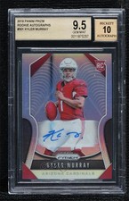 2019 Panini Prizm Rookies Silver Kyler Murray #301 BGS 9.5 GEM MINT Auto 1b0