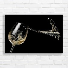 Kitchen   Glass Elegant Splash For Refreshing Canvas Print Large Picture Wall
