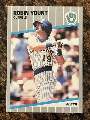 Robin Yount 1989 Fleer #200