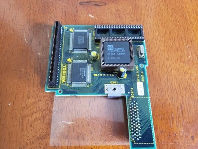Vintage Toshiba T1600 Processor Board Intel 286 12mhz Harris 80286 CS80C286-12