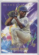 2020 Topps Inception Purple /150 Justin Dunn #51 8k4