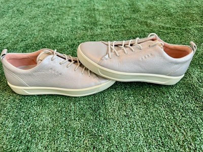 ECCO Women s HYDROMAX Golf Soft Shoes Silver Metallic EU 39 US 7 EUC