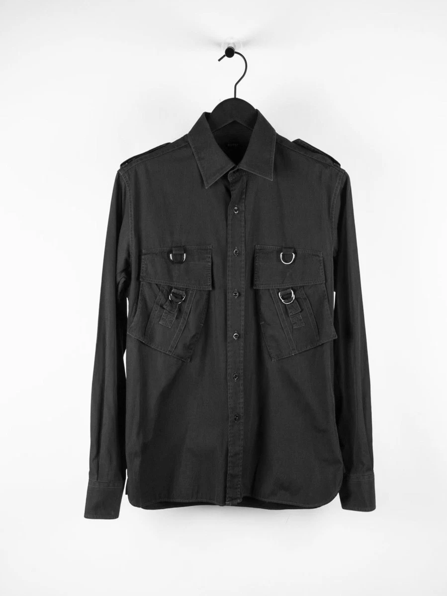 Gucci Long Sleeve Black Shirts for Men for sale | eBay