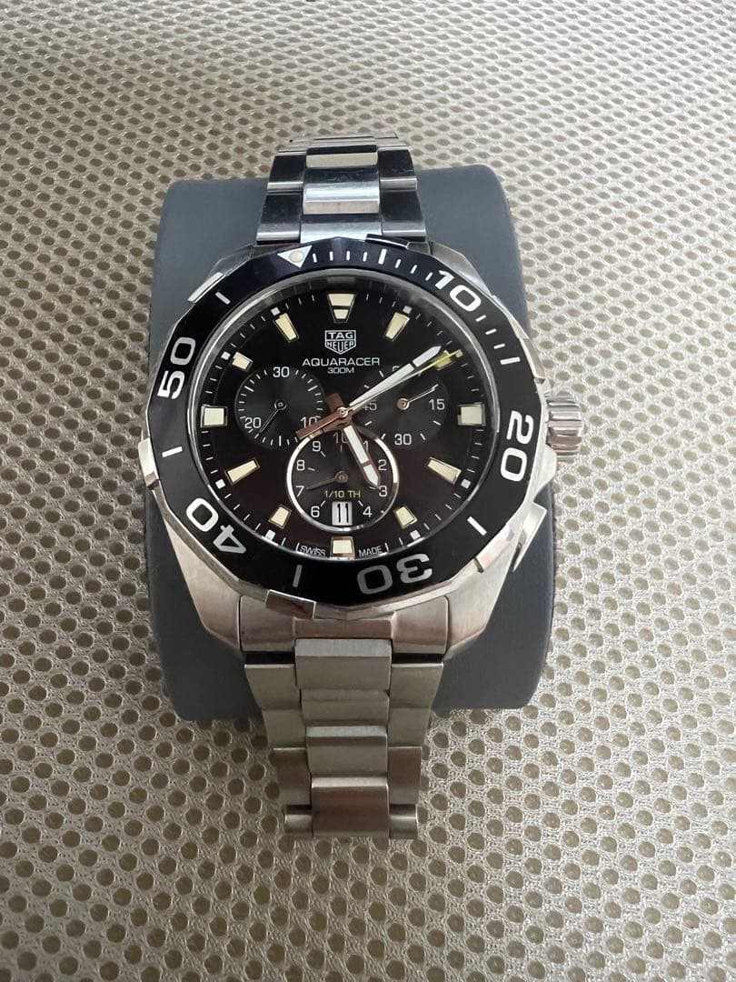 Tag Heuer Aquaracer Chronograph Watch CAY111A w/ Box Warranty