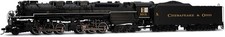 Rivarossi HR2950 HO C&O Articulated 2-6-6-6 "Allegheny" Steam Locomotive #1601