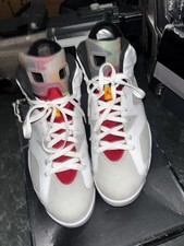 Jordan Air Jordan 6 High Top Lace Up Mens Ath...