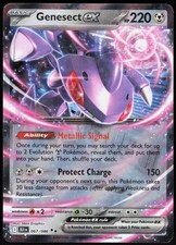 Genesect ex 067 Black Bolt Rare Pokemon Holo NM/M