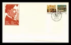 Dr Jim Stamps Canada 1977 Tom Thomson Setenant Pair First Day Cover