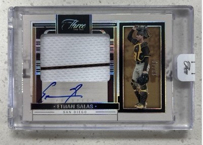 2024 Panini Three and Two - Prospect Jersey Auto  Ethan Salas  /49 Auto RC