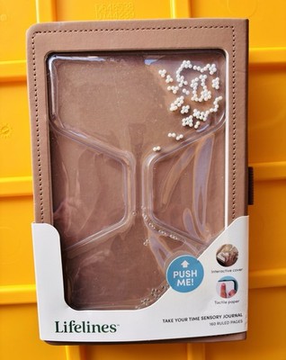 Lifelines ''Take Your Time'' Sensory Journal - with Tactile Cover- 160 Pages