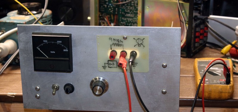 Custom 0–3000 V DC Variable Power Supply – Tested, Accurate Meter, Nice Build