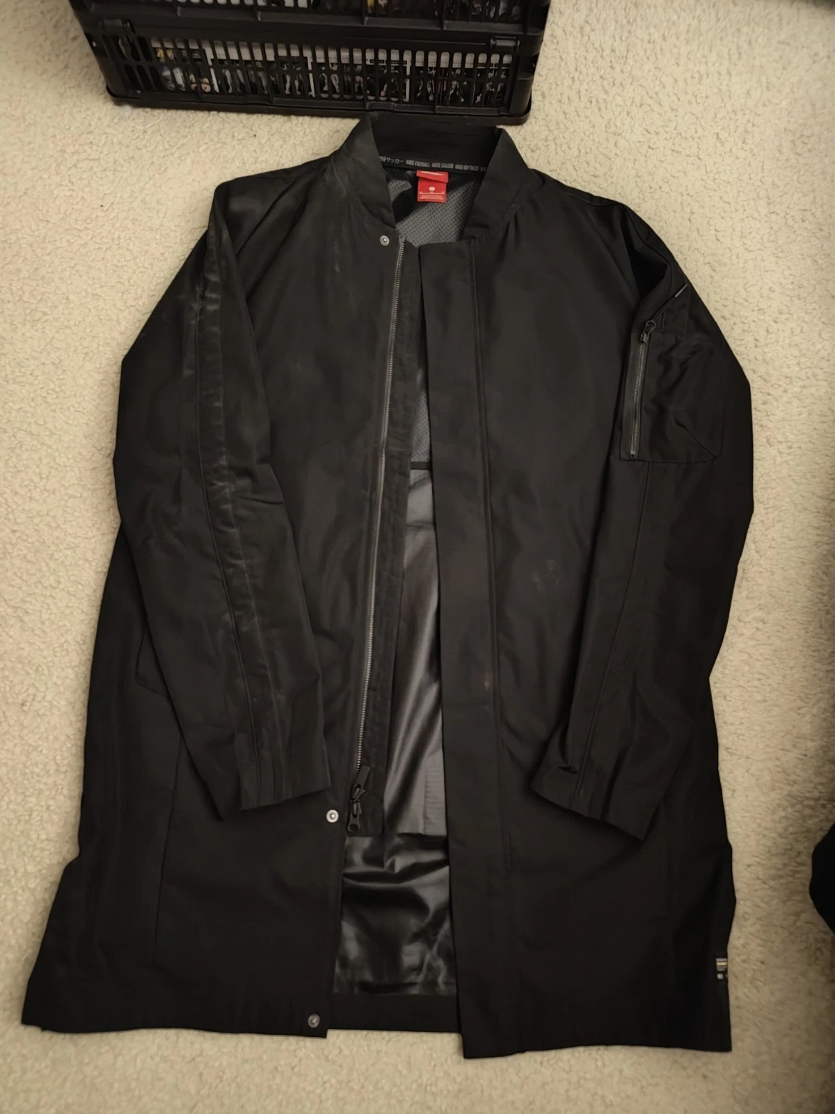 Nike F.C. Jacket 831159-010 Black Size Medium Good Condition