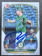 2023 Bowman Daniel Susac 1st Auto Signed Rookie RC Card - GIANTS 🔥