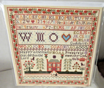Set of 5 Hands Across The Sea ANN OGSTON SAMPLER NOTECARDS w/ Envelopes