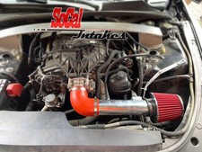 Red Air Intake Kit Filter For 2012-2014 Cadillac Cts 3.0l 3.6l V6