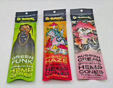 G-Rollz Amsterdam Passion Haze, Green Funk & Russian Cream Flavoured Cones