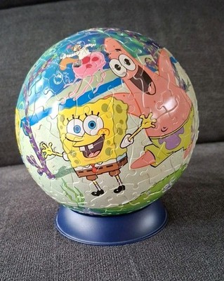 Spongebob Schwammkopf 3D Puzzle Ball Fertig