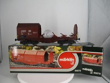 Märklin scala 1 85878 carro telescopico DB con carico in confezione originale
