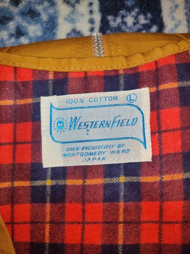 *NEW* Never Worn Montgomery Ward WESTERN FIELD MENS HUNTING VEST LARGE - Picture 4 of 12
