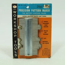 Vintage Oxwall Precision Contour Gauge Japan Pattern Maker Tool 5496 Moldings