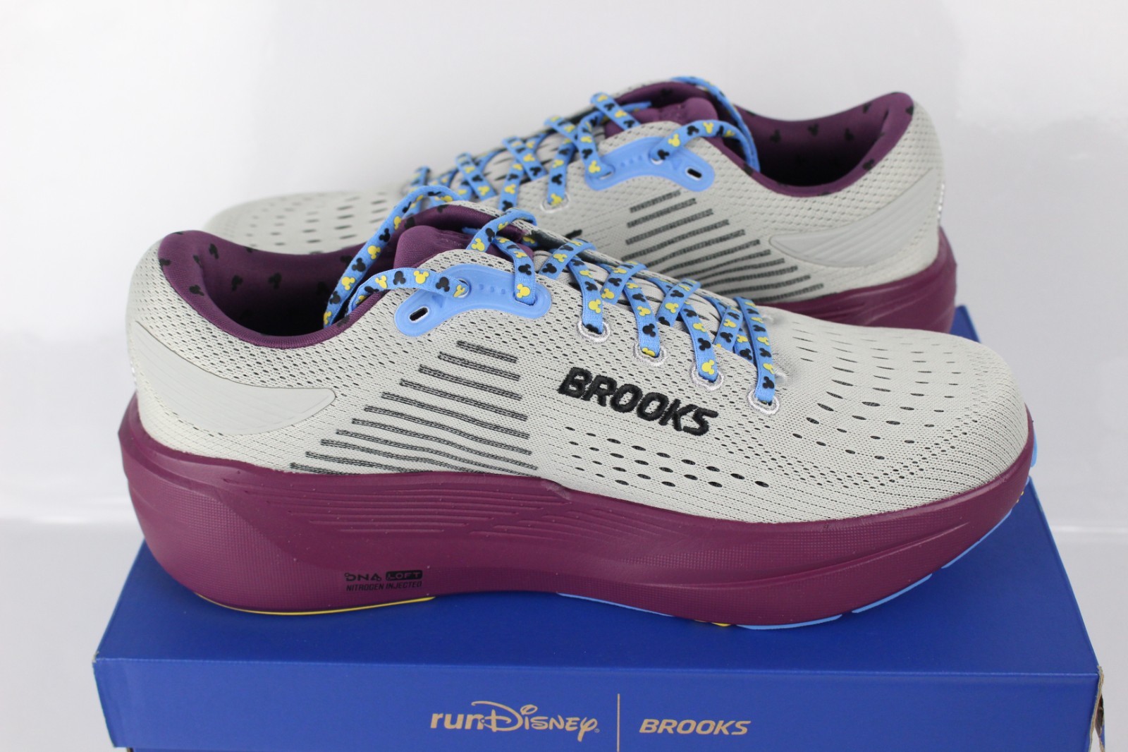 Brooks X Run Disney Ghost Max 3 Wine & Dine 2025 Size 11.5 Grey 120518 1B 098 image 7