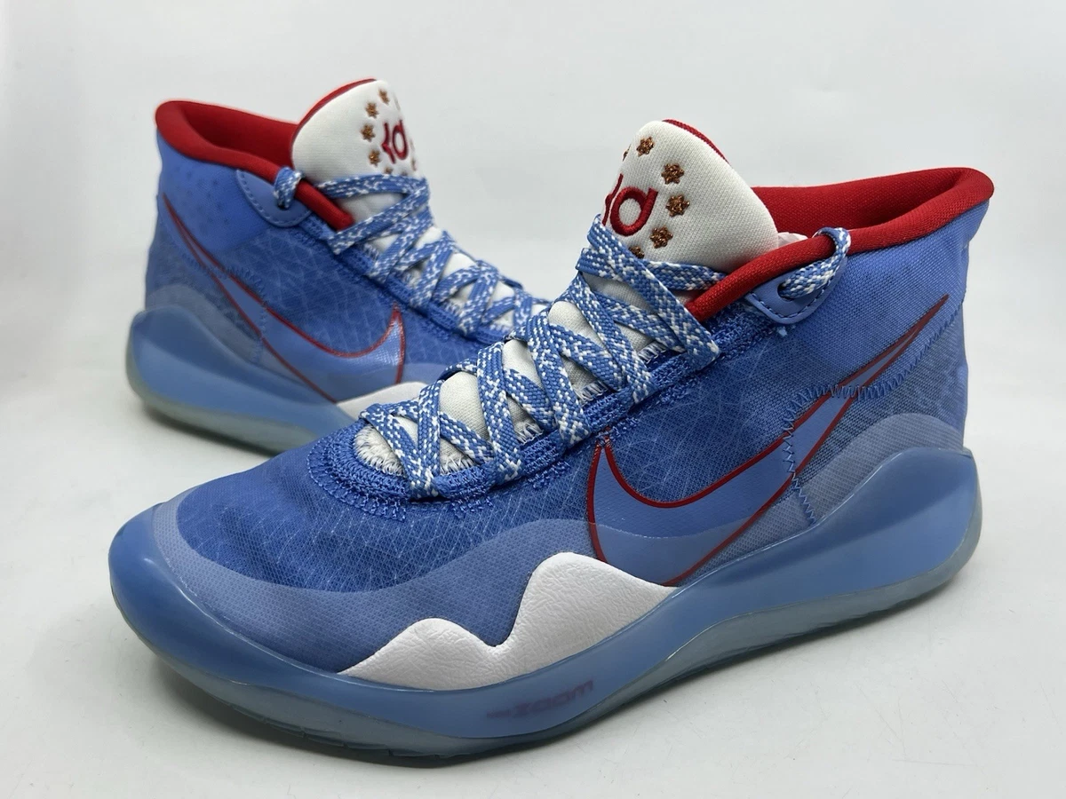 2019 Men\'s Nike KD 12 X Don C NBA All Star Game Sky Blue Red Size mens 6 Nike KD 12  main image 2