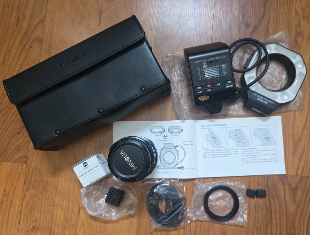 Minolta Macro Flash for sale | eBay
