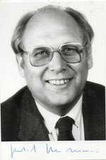 Gerhard Heimann (1934-2017) - Bundestag 1983-90, senator Berlin -, sygn. AK