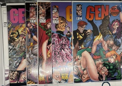  Gen 13 #0-5 (1994) Complete First Series J Scott Campbell Image 