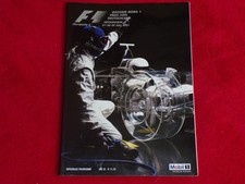 Programm Grosser Preis von Deutschland 2001  Hockenheim