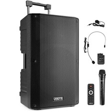 Vonyx 174.060 VSA700-BP Portable PA Speaker System 15" Combi