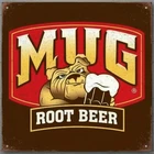 Mug Root Beer 12 x 12 Square Vintage Novelty Metal Sign Made In USA New!
