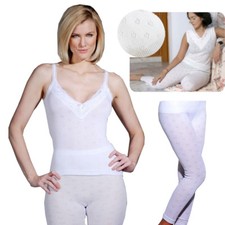 Ladies Thermal Underwear White Soft Underwear