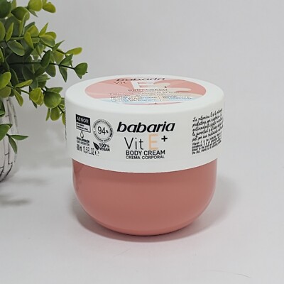 Babaria Vit E Body Cream Antioxidant & Elasticity 24 Hour Skin Hydration 400 ml