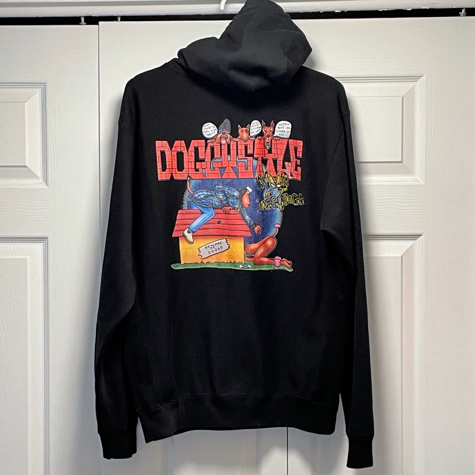 FILA Felpa con cappuccio originale SP & Death Row Records 1993 DoggyStyle Snoop Dogg Joe fantastica