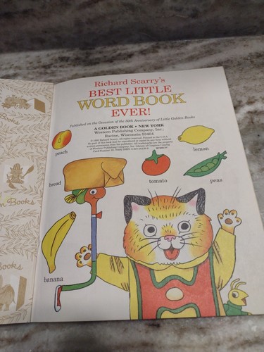 Best Little Word Book Ever. A Little Golden Book. Richard Scarry. 1992. - Picture 8 of 10