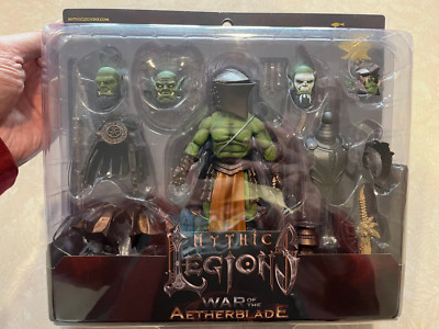Mythic Legions Deluxe Male Orc Builder w/ Bonus Head War of the
