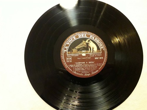 10" - GIAN MARIO GUARINO" CAMPANE A SERA " LA VOCE DEL PADRONE QDLP 6076 EX/EX - Picture 3 of 4