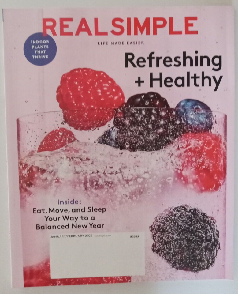 Real Simple Magazine January February 2022 EBay Real simple magazine january february 2022 ebay