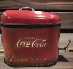 Selmix outboard motor Coca Cola dispenser Vintage RARE Selmix