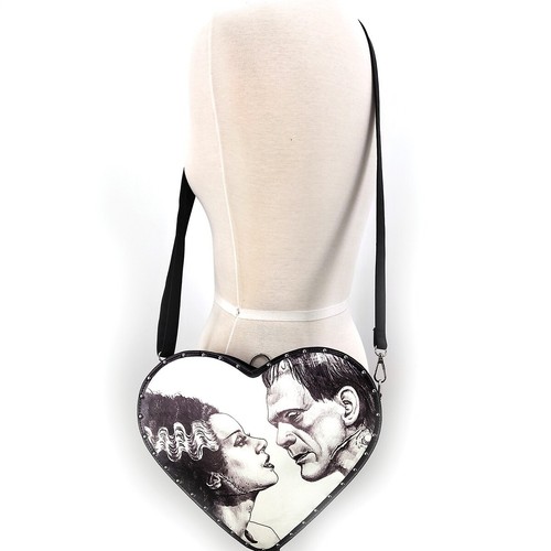 Frankenstein a forma di cuore Glow in the Dark con zaino sposa - Foto 4 di 5