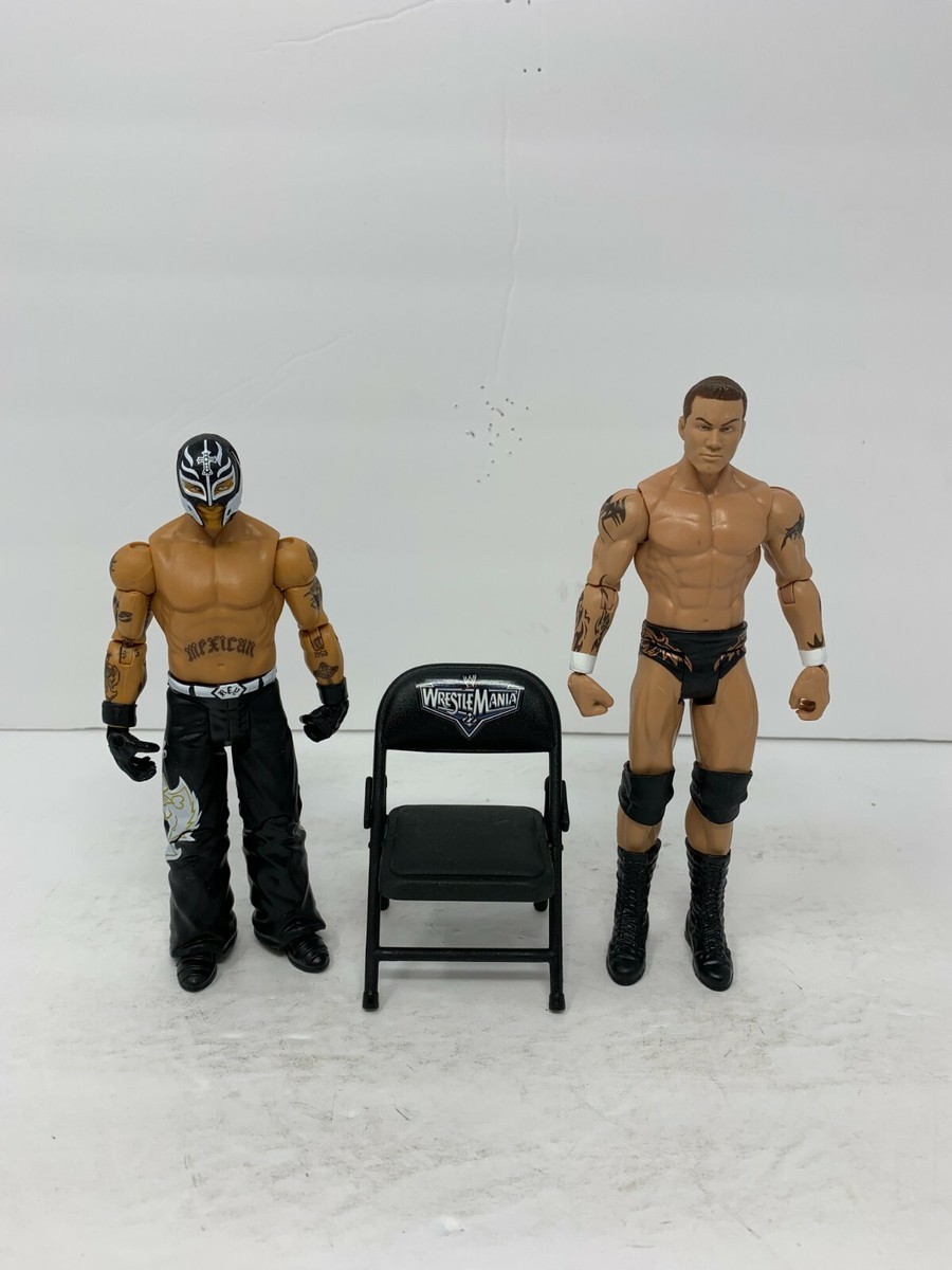 『WWE』MYSTERIO & ORTON & K,ANGLE フィギュア Amazon.com: WWE Rey Mysterio & Randy Orton Wrestlemania 23 Battle