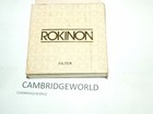 48mm ROKINON SCREW in NEW UV ULTRA VIOLET FILTER with FILTER CASE