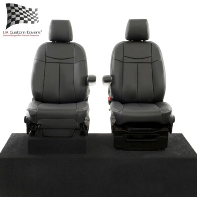 Ford Transit Custom Sport Front Seat Covers Leatherette (2013-2023) 1131