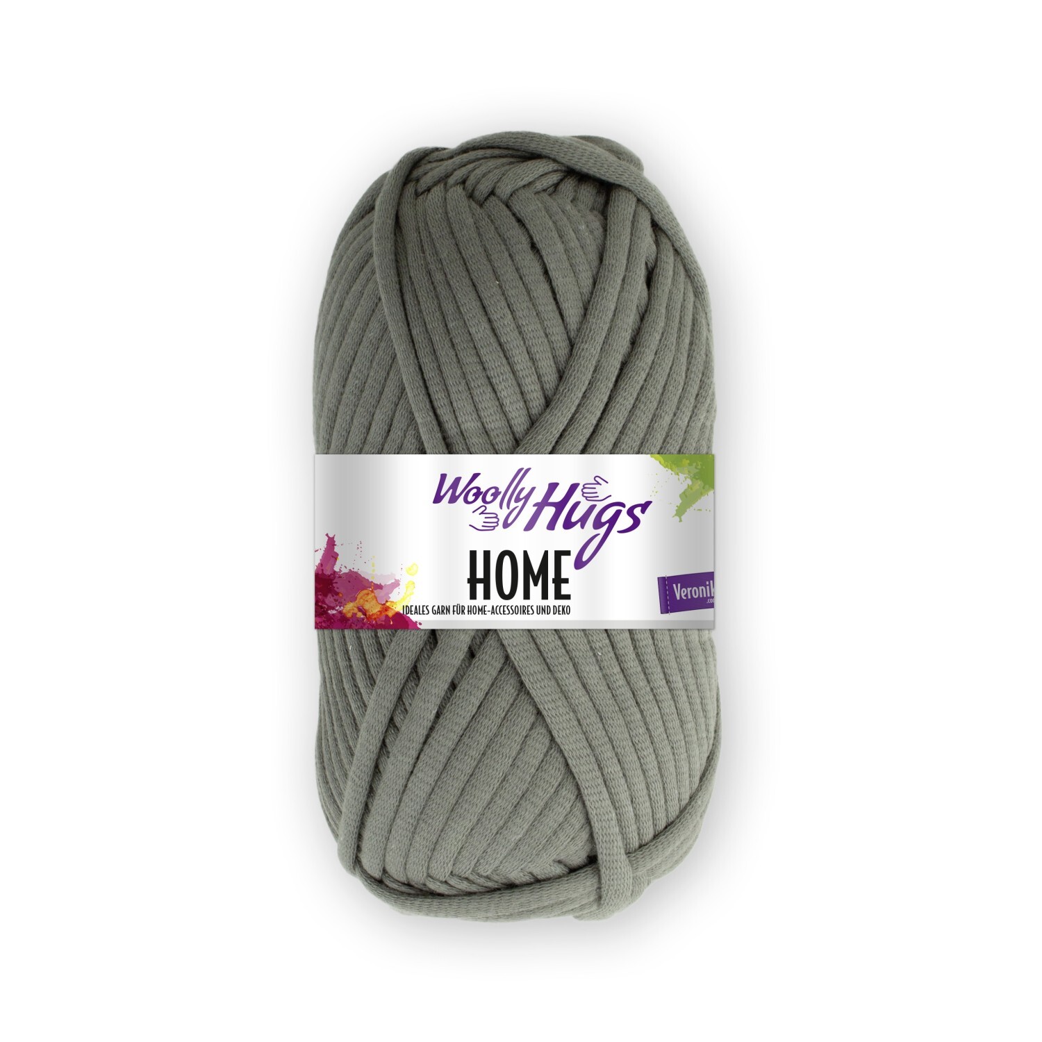 Home - Woolly Hugs by PRO LANA - Gray (95) - 100 g / approx. 57 m Wool
