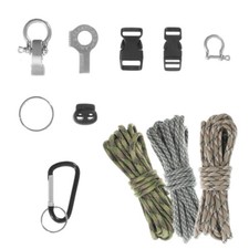 DIY Ultimate Paracord Kit   30 Feet of 550 Paracord  8 Essential Necessities