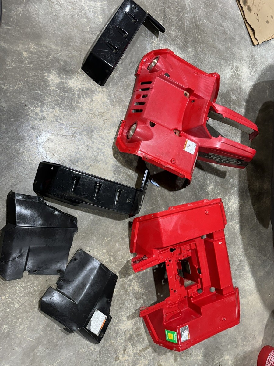 Yamaha Grizzly 600 Red Plastics | eBay