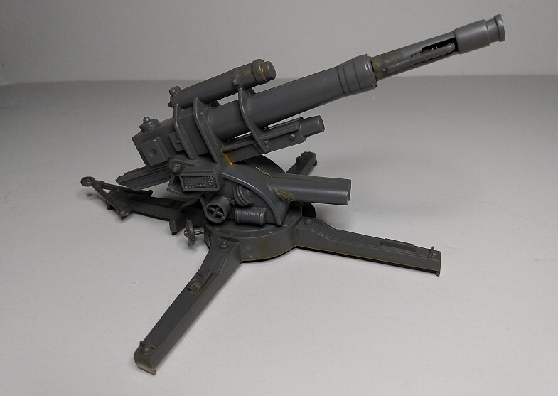 Marx Battleground  Shell Firing German 88 And Ten Shells