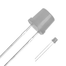 50 x LED 5mm Cool Pure White Diffused Ultra Bright Flat Top Wide Angle LEDs PC